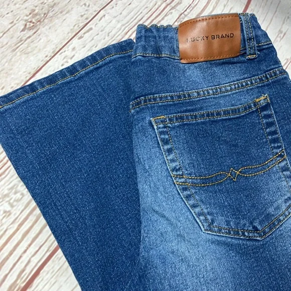 Lucky Brand Classic Straight Stretch Denim Jeans Boys 16 - Picture 6 of 6